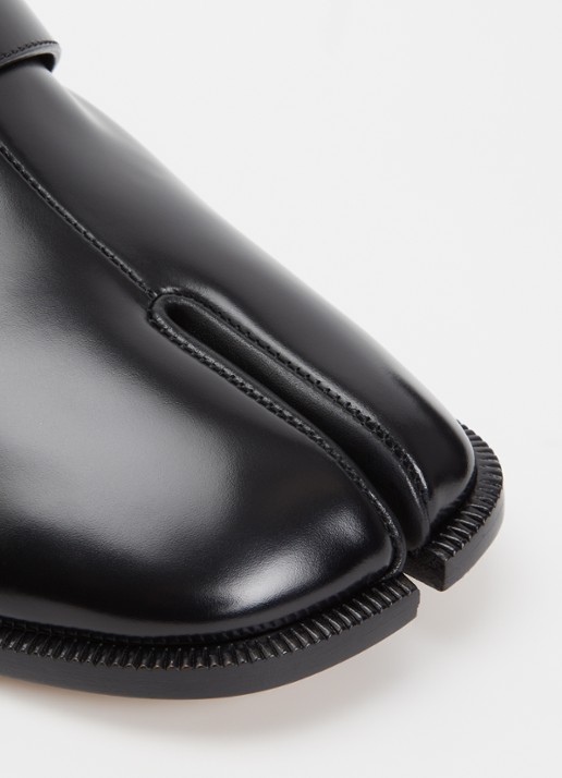 Maison Margiela Tabi loafer van kalfsleer - detail 7 zwart