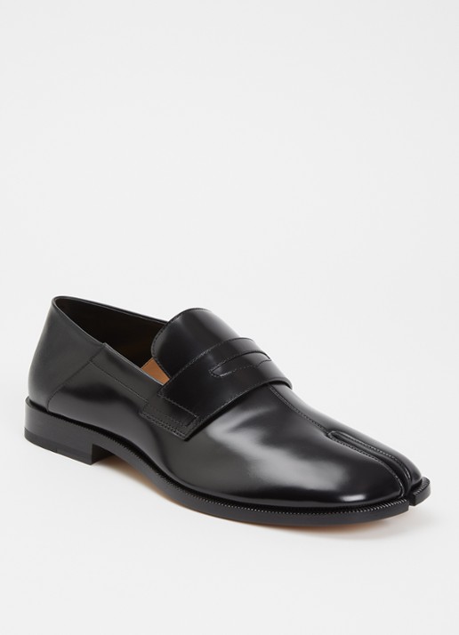 Maison Margiela Tabi loafer van kalfsleer