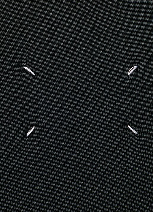 Maison Margiela Tanktop met logoprint - detail 2 zwart