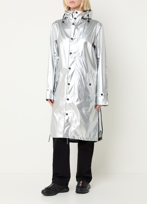 Maium Longline unisex regenjas met capuchon