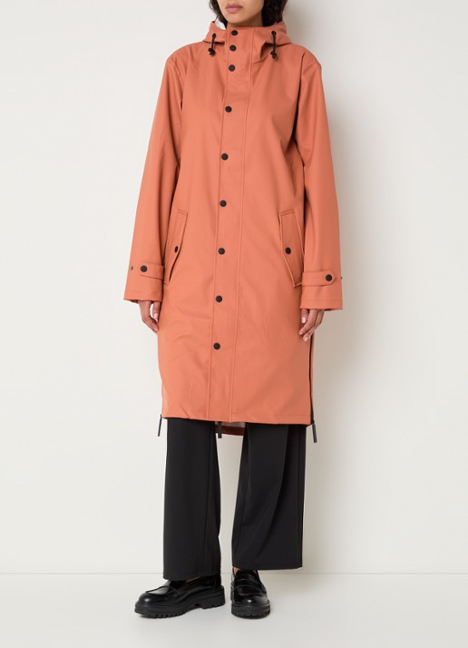 Maium Longline unisex regenjas met capuchon