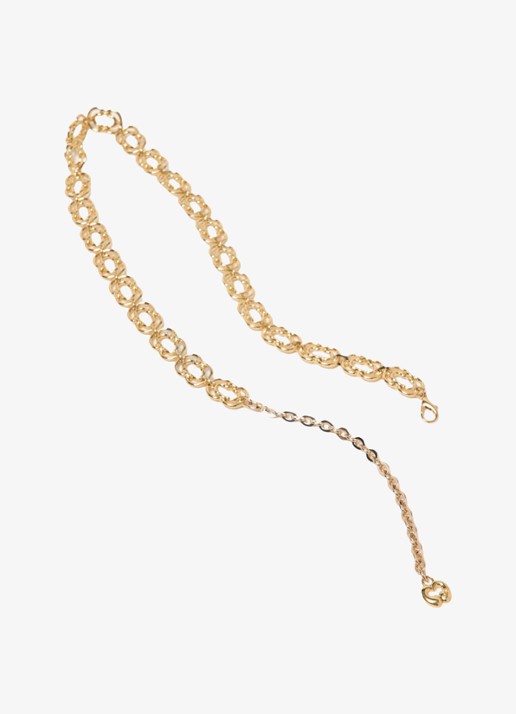 Maje Almachain schakelriem  - detail 3 goud