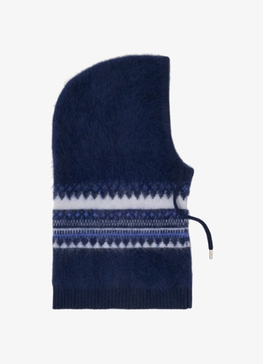 Maje Balaclava met grafische print