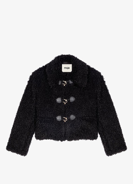 Maje Cropped jack van teddy