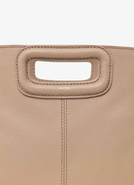 Maje Crossbodytas met franjes - detail 3 beige