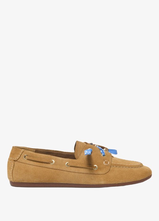 Maje Finolanude loafers van suède