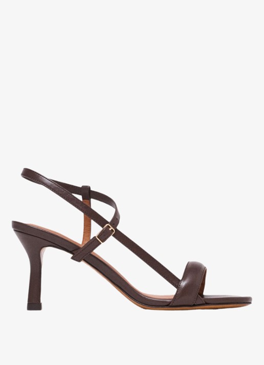 Maje Leren sandalen met bandjes