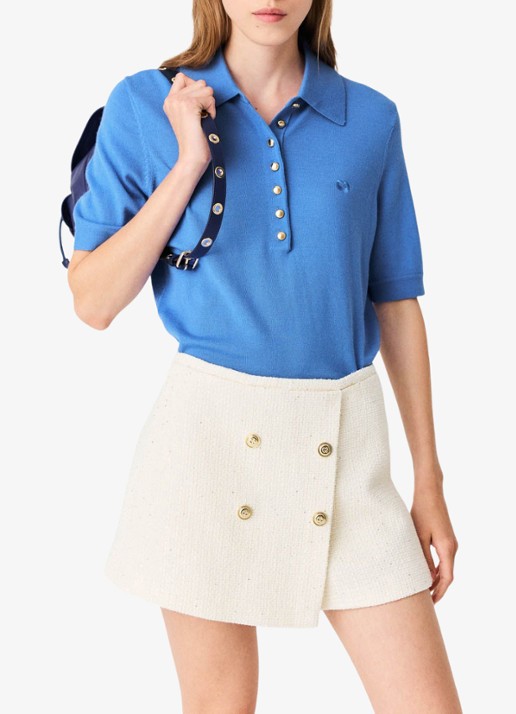 Maje Mini broekrok met tweed-look