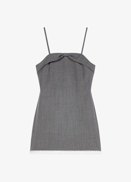 Maje Mini jurk met borduring