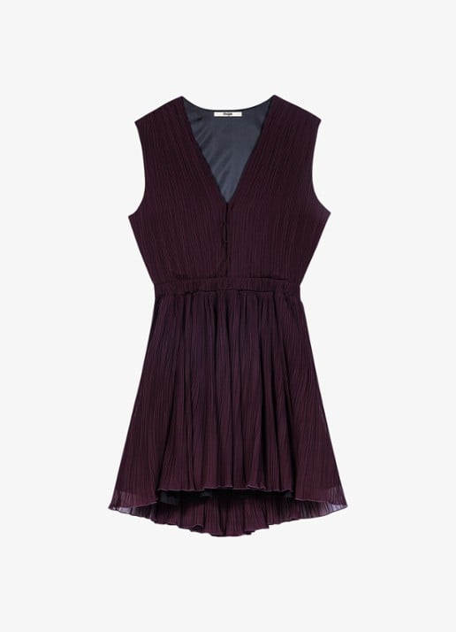 Maje Mini jurk met V-hals