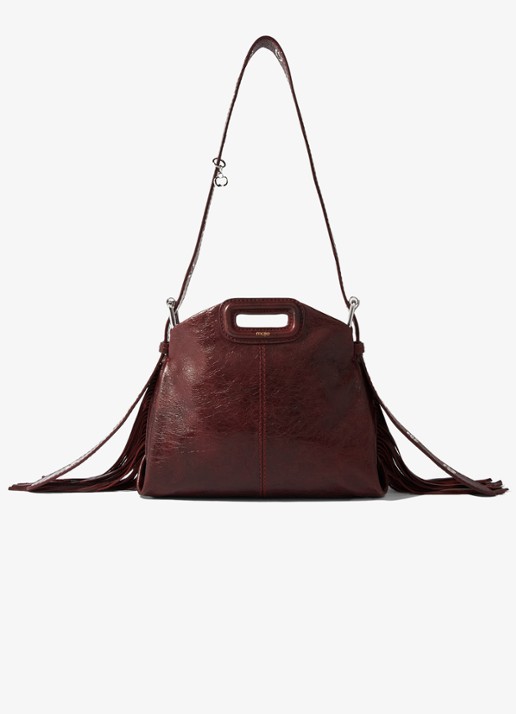 Maje Miss M Mini City schoudertas met verstelbare schouderriem