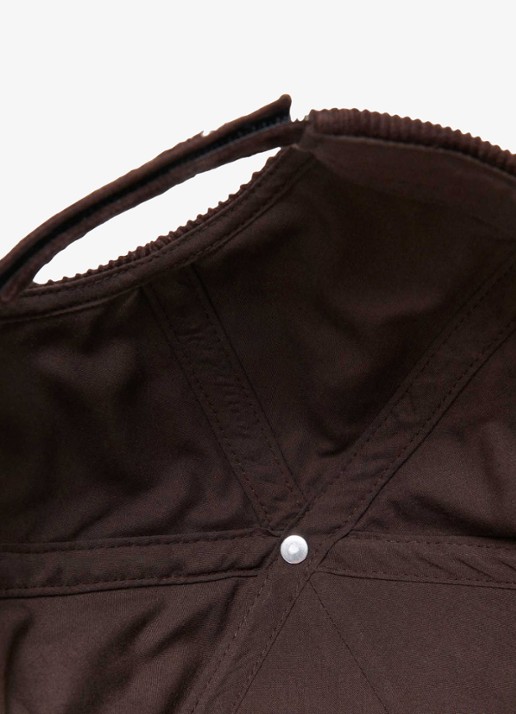 Maje Pet van corduroy - detail 6 donkerbruin