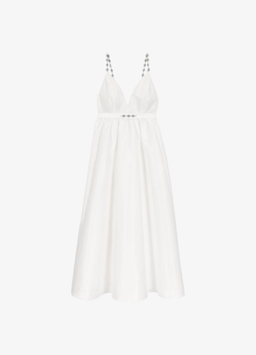 Maje Rapassa midi jurk met strass