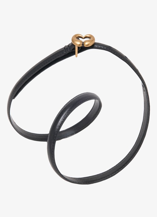 Maje Riem van leer - detail 4 jeans