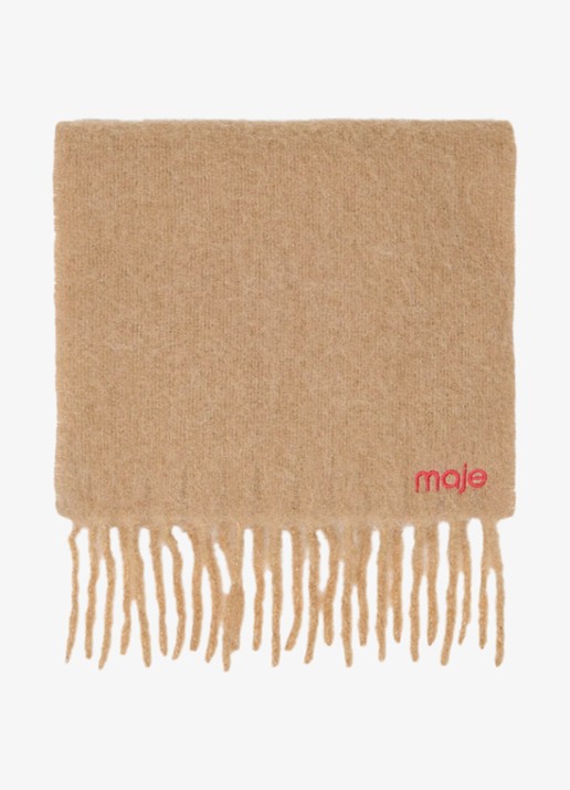 Maje Sjaal in alpaca wolblend