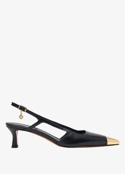 Maje Slingback van leer