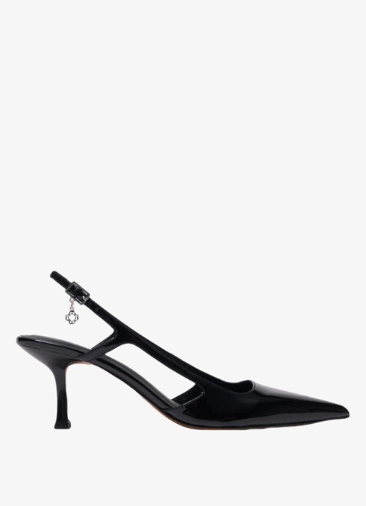 Maje Slingback van leer