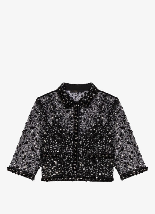 Maje Top met strass