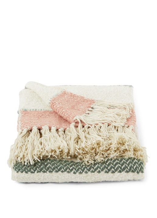 Malagoon Berber plaid in wolblend 125 x 150 cm