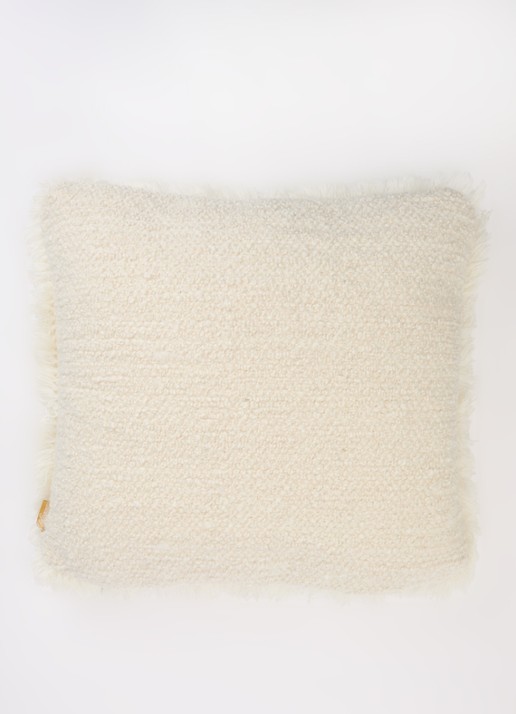 Malagoon Eboya sierkussen 50 x 50 cm - detail 3 beige