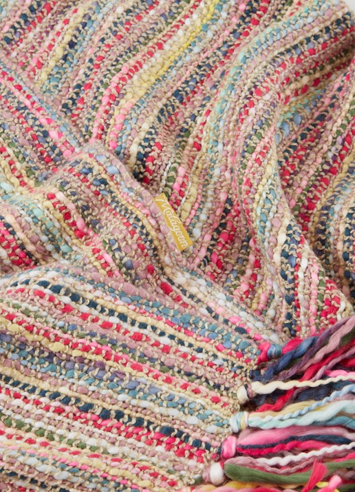 Malagoon Fun plaid 125 x 150 cm - detail 2 multicolor