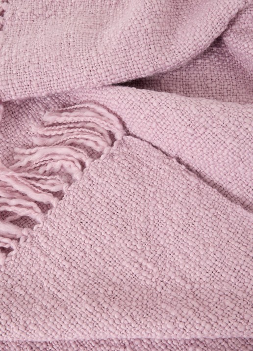 Malagoon Plaid 125 x 150 cm - detail lila