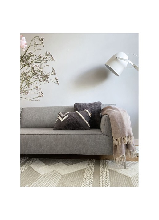 Malagoon Treasure vloerkleed 260 x 160 cm - detail 3 zand