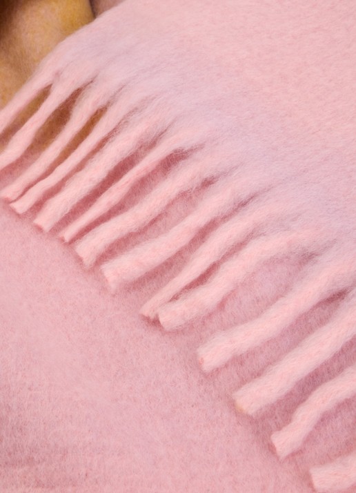 Malagoon Zapotec plaid 125 x 150 cm - detail 3 roze