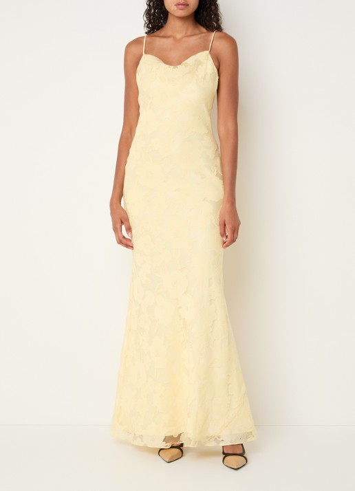Malina Sorelle maxi jurk met spaghettibandjes