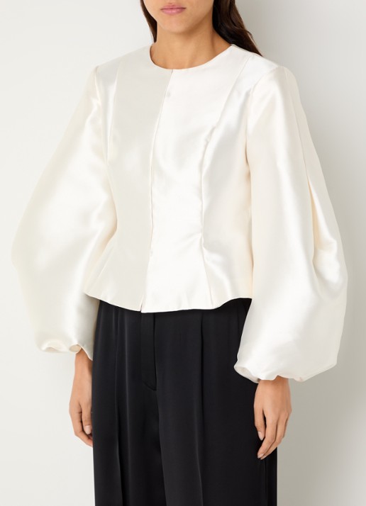 Malina Vendela blouse met ballonmouw