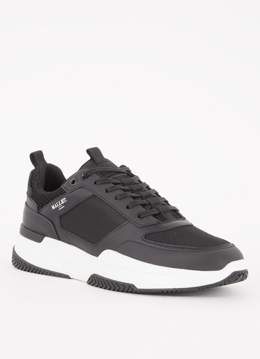 Mallet Radnor sneaker van mesh met leren details