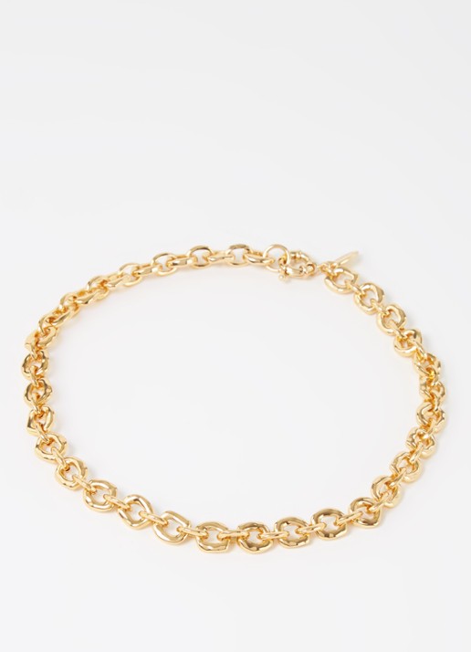Mango Marie schakelketting - voorkant 3 goud