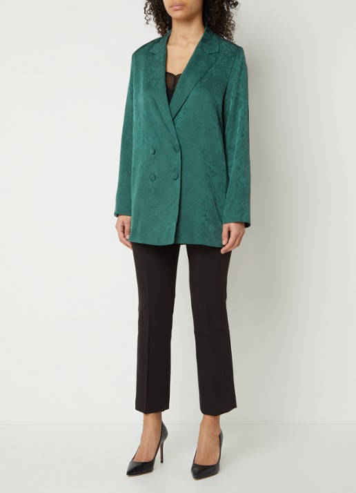 Mango WOMAN-BLAZER .-- TOPETI - voorkant 2 groen
