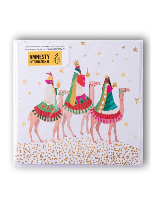 MAP Publishing De Drie Koningen kerstkaart - set van 8 inclusief enveloppen