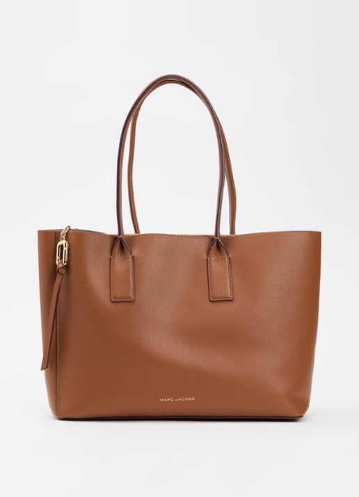 Marc Jacobs Pop J Marc Work shopper van leer met 13 inch laptopvak