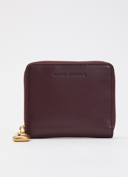 Marc Jacobs Scene slim compact portemonnee van leer