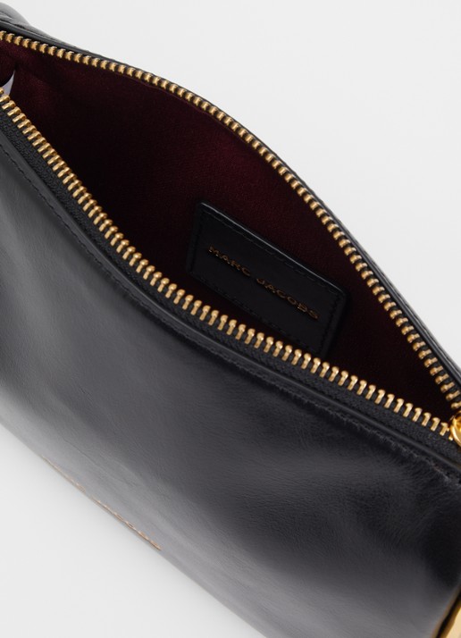 Marc Jacobs Scene Small schoudertas van leer met verstelbare schouderriem - detail 3 zwart