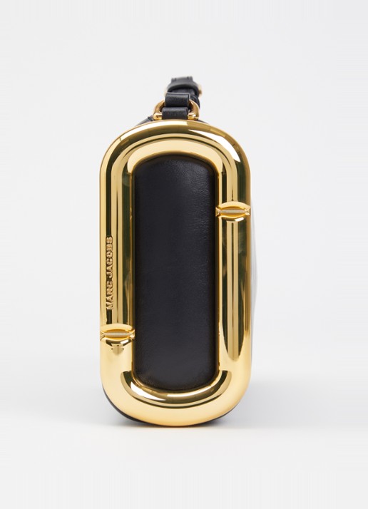 Marc Jacobs Scene Small schoudertas van leer met verstelbare schouderriem - detail 4 zwart