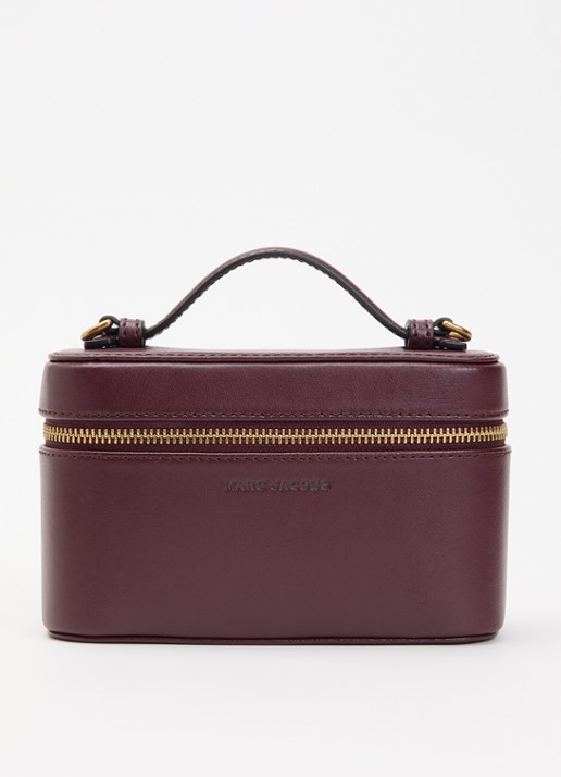 Marc Jacobs Scene Vanity handtas van leer met afneembare schouderriem