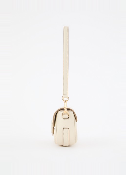 Marc Jacobs Small schoudertas van leer met afneembare schouderriem - detail 6 wit