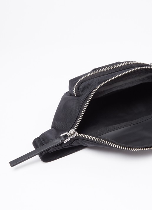 Marc Jacobs The Biker heuptas met logo - detail 4 zwart