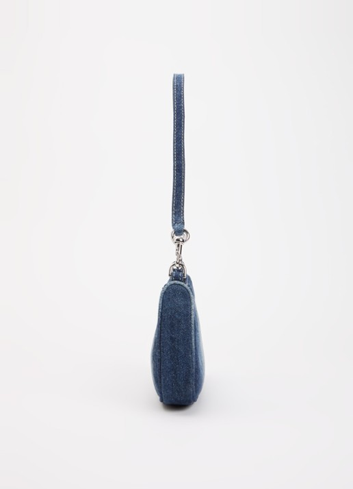 Marc Jacobs The Charm schoudertas van denim met afneembare schouderriem  - detail 3 indigo