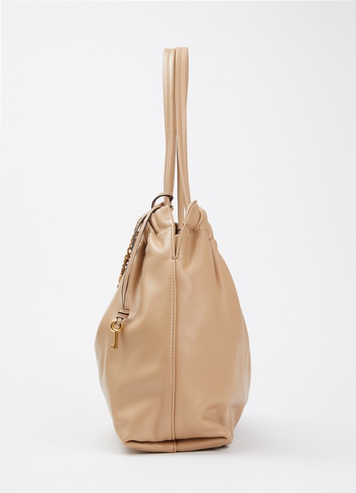 Marc Jacobs The Cristina Tote schoudertas van lamsleer - detail 3 camel