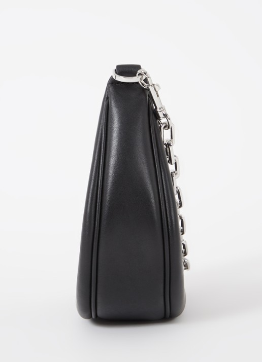 Marc Jacobs The Curve schoudertas van leer - detail 5 zwart
