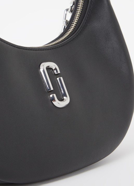 Marc Jacobs The Curve schoudertas van leer - detail 6 zwart