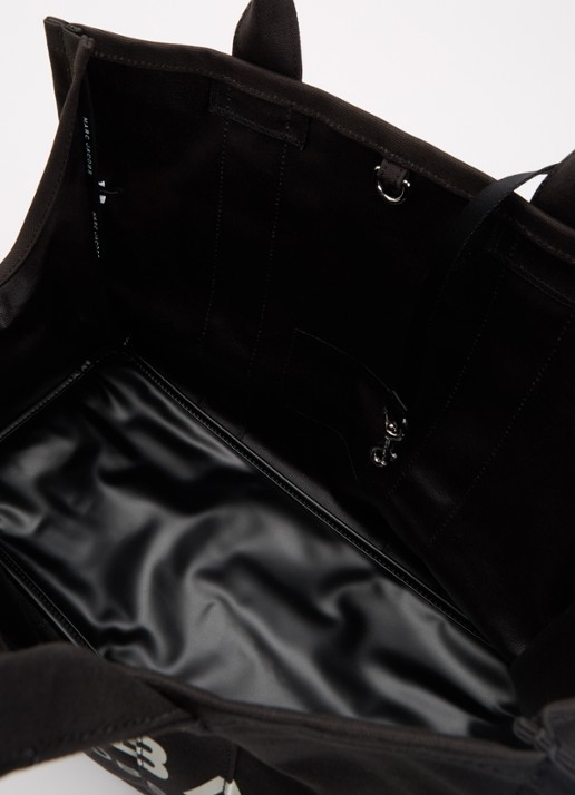 Marc Jacobs The Doggy Bag handtas van canvas met sleuteletui - detail 2 zwart