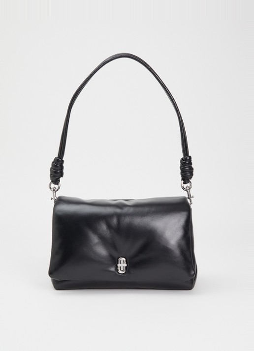 Marc Jacobs The Dual Puffy schoudertas van lamsleer met afneembare schouderriem