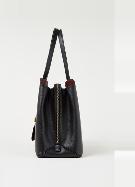 Marc Jacobs The Editor schoudertas van leer - detail 3 zwart