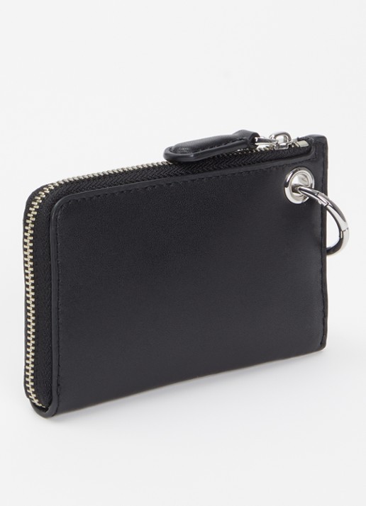 Marc Jacobs The Everyday Charm sleuteletui van leer - achterkant 3 zwart