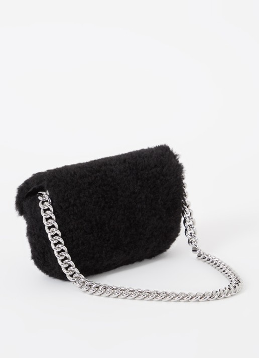 Marc Jacobs The J Marc schoudertas van teddy - achterkant zwart